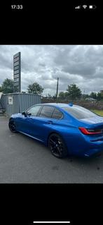 BMW 320d Msport Harmon/Kardon, Auto's, Zwart, Blauw, Leder, 5 deurs