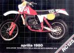 A VENDRE lot de 2 réservoirs APRILIA RC 125 année 1980., Motos, Particulier, Enduro, 12 à 35 kW