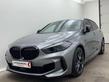 BMW 135 M135i XDrive Leder GPS Camera Verw.zetels+stuur Led, Autos, Achat, Noir, Berline, Automatique