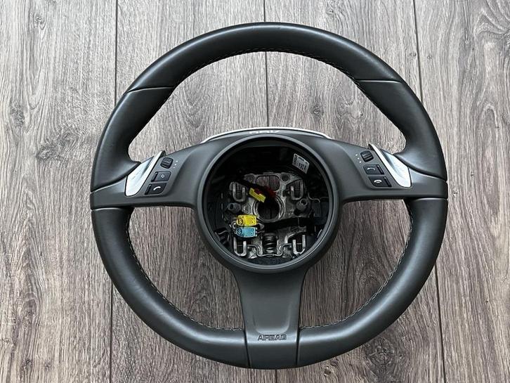 Porsche 911 997 991 leder multifunctie stuur sportstuur 2015, Auto-onderdelen, Besturing, Porsche, Gebruikt, Ophalen of Verzenden