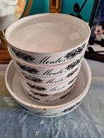 service pour moules., Uni, Assiettes(s), Céramique, Enlèvement