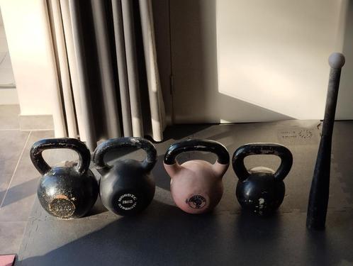 Kettlebells, Sport en Fitness, Fitnessmaterialen, Gebruikt, Armen, Benen, Borst, Buik, Rug, Ophalen