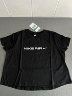 Zwart TEE crop Air t-shirt Nike - maat XL (13/15 jaar), Fille, Chemise ou À manches longues, Enlèvement ou Envoi, Neuf