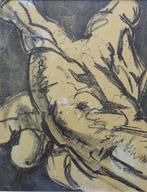 SALVADOR DALI / THE HAND / KLEURLITHO / 40x30cm / 1967 PASSE, Antiek en Kunst, Ophalen of Verzenden