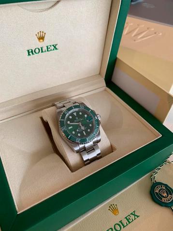 Rolex Submariner “Hulk” Volledige set met doos & papieren beschikbaar voor biedingen