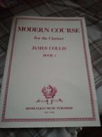 Modern Course for THE clarinet van James Collis, Ophalen, Zo goed als nieuw, Les of Cursus, Klarinet