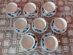 Koffieservies Boch blauw eikenblad, Antiek en Kunst, Ophalen