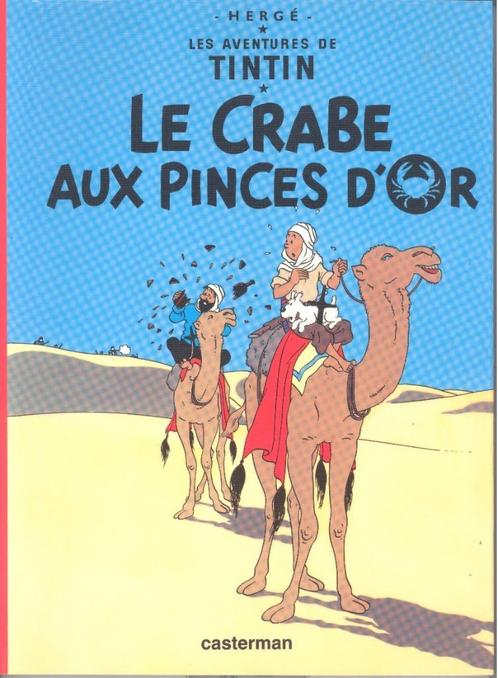 Kuifje nr 6-Le crabe aux pinces D'or (Franse reklame-editie), Livres, BD, Comme neuf, Une BD, Enlèvement ou Envoi