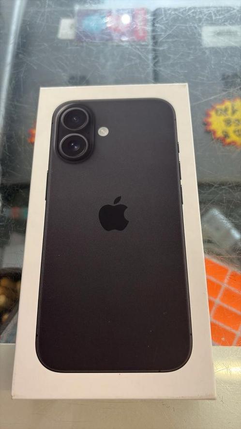 iPhone 16 128gb zwart nieuw geseald 2 jaar Garantie, Telecommunicatie, Mobiele telefoons | Apple iPhone, Nieuw, Zwart, Ophalen of Verzenden