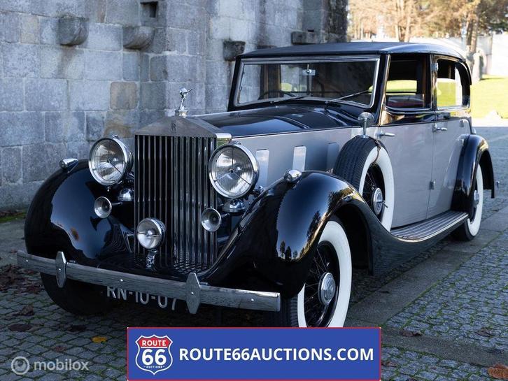 Rolls-Royce Phantom III Sedanca de Ville | 1937 | Route 66 A, Auto's, Oldtimers, Bedrijf, Te koop, Rolls-Royce, Benzine, Overige carrosserie