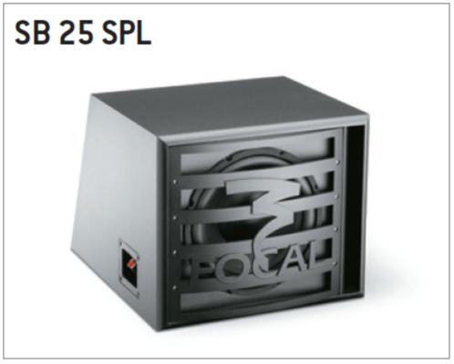Focal SB25 SPL  -  kist met 25cm subwoofer, Auto diversen, Autospeakers, Nieuw, Ophalen of Verzenden