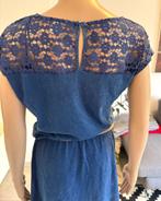 Beautiful jersey dress with lace back Esprit (size XS/S) new, Kleding | Dames, Jurken, Blauw, Nieuw, Ophalen of Verzenden, Maat 36 (S)