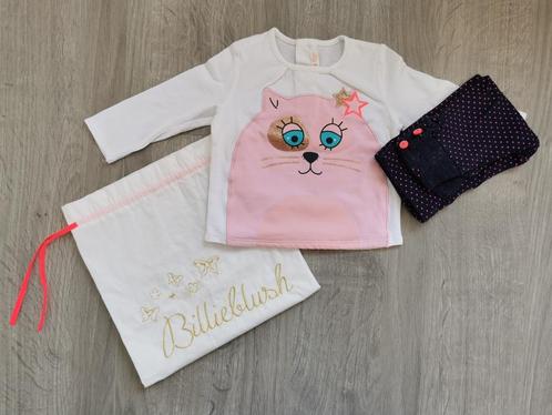 Setje Billieblush - maat 68, Kinderen en Baby's, Babykleding | Maat 68, Zo goed als nieuw, Meisje, Shirtje of Longsleeve, Ophalen of Verzenden