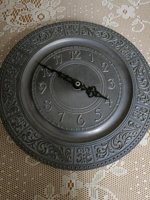 Prachtige vintage tinnen klok,, Antiek en Kunst, Antiek | Tin, Ophalen of Verzenden