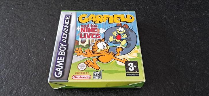 Game Boy Advance Garfield and his 9 Lives CIB, Games en Spelcomputers, Games | Nintendo Game Boy, Ophalen of Verzenden