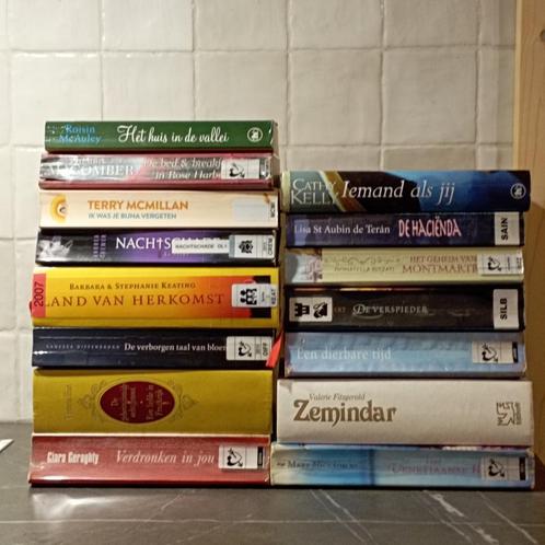 Lot van 15 Nederlandstalige boeken/romans, Livres, Romans, Utilisé, Belgique, Enlèvement