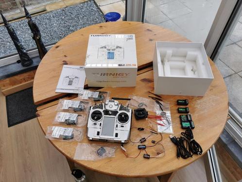 Turnigy TGY-i10 zender met ontvangers, Hobby en Vrije tijd, Modelbouw | Radiografisch | Vliegtuigen, Zo goed als nieuw, Ophalen