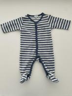 Wit/blauw pakje van Grain de blé 1 maand maat 56, Kinderen en Baby's, Grain de Blé, Ophalen of Verzenden, Zo goed als nieuw, Pakje