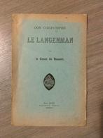 (HASSELT REUS) Don Christophe. Le Langenman ou le géant de H, Gelezen, Ophalen of Verzenden