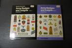 boek army badges and insignia of WWII boek 1 en boek 2, Ophalen of Verzenden, Tweede Wereldoorlog