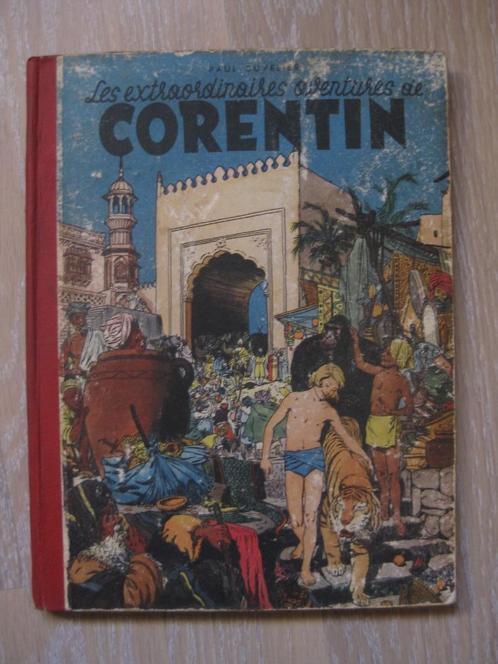 Corentin T1 Les extraordinaires  Aventu Ed.O 1950 état moyen, Boeken, Stripverhalen, Gelezen, Eén stripboek, Ophalen of Verzenden