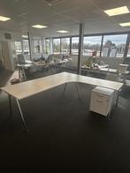 IKEA GALANT hoekbureaus (4 stuks) – samen weg, Enlèvement, Réglable en hauteur, Comme neuf, Bureau