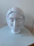Vintage keramisch vrouwelijk hoofd