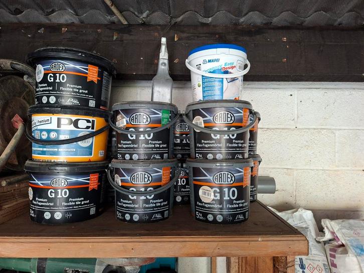 Lot carreelage, Doe-het-zelf en Bouw, Verf, Beits en Lak, Ophalen