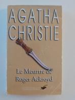 Le meurtre de Roger Ackroyd, Livres, Policiers, Comme neuf, Agatha Christie, Enlèvement ou Envoi