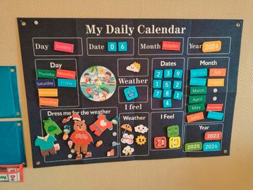 Kalender voor kinderen beschikbaar voor biedingen