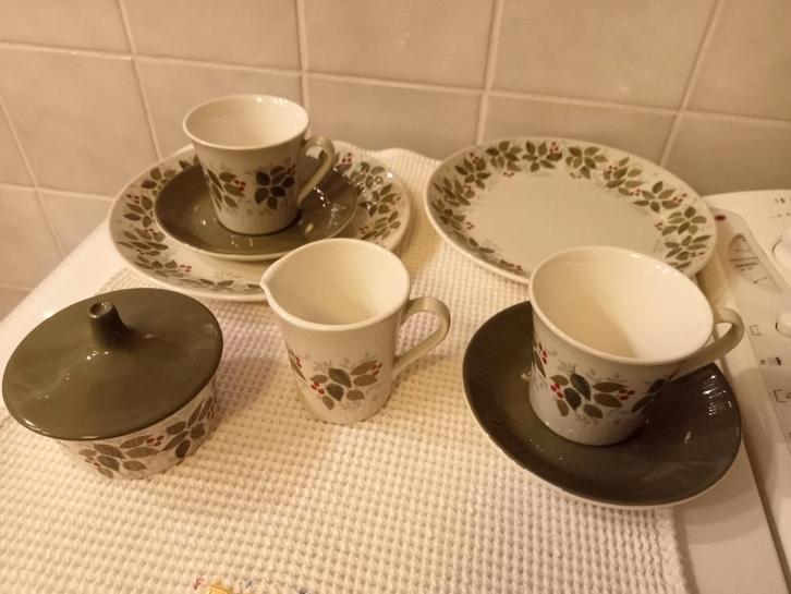 Figgjo ontbijtservice - vintage, Antiek en Kunst, Antiek | Servies los, Ophalen of Verzenden
