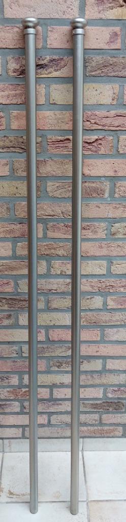 Gordijnroedes - Set - Roedes - Zo goed als nieuw € 95, Doe-het-zelf en Bouw, Hang- en Sluitwerk, Zo goed als nieuw, Overige typen