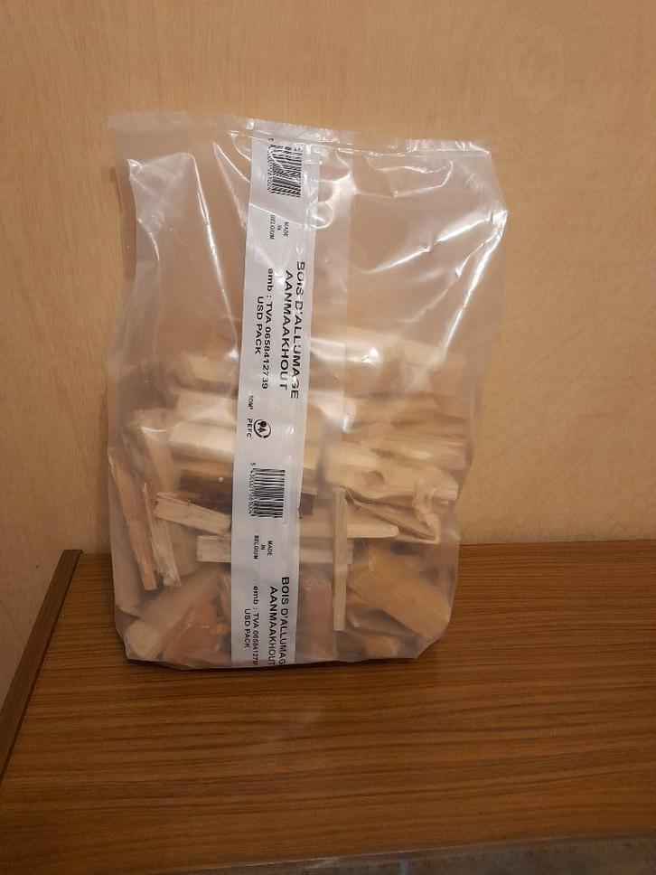 Bois d'allumage 5DM³, Jardin & Terrasse, Bois de chauffage, Moins de 3 m³, Enlèvement