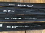 Daiwa Tatula.Shimano Yasei BB.Abu Garcia Veritas sets., Ophalen, Nieuw, Complete set