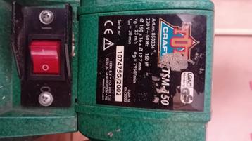 Rectifieuse Topcraft, Enlèvement, Utilisé, Moins de 700 watts, Banc de travail