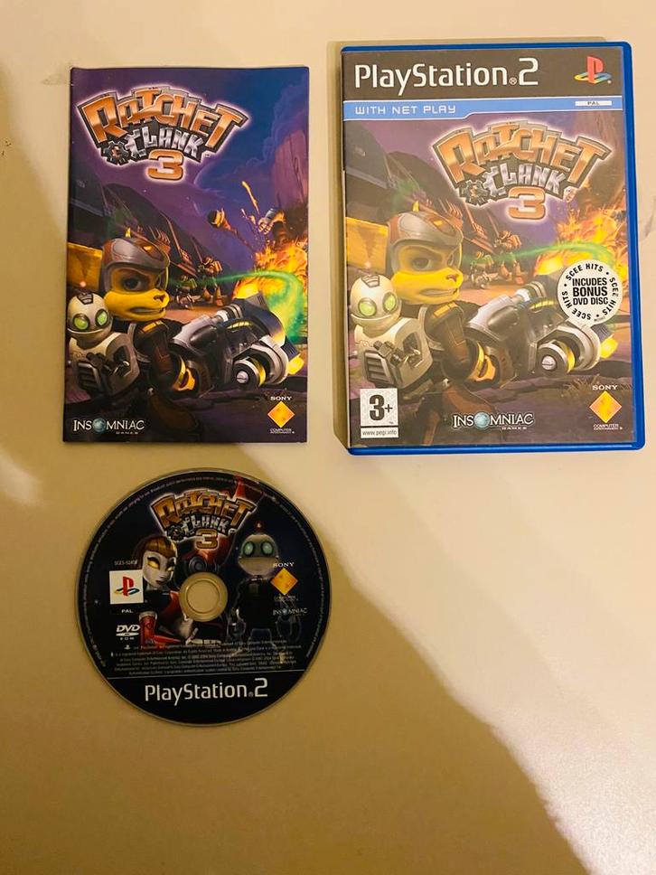 Ratchet & Clank 3 voor PS2 – CIB - blacklabel editie, Consoles de jeu & Jeux vidéo, Jeux | Sony PlayStation 2, Comme neuf, Enlèvement ou Envoi