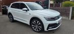 Volkswagen Tiguan 2017 R Line 4 Motion 93000km FULL OPTION, Auto's, Volkswagen, Automaat, Wit, Leder, Vierwielaandrijving