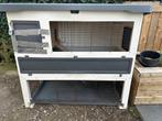 Konijnenkooi, Dieren en Toebehoren, Ophalen, Kooi, 90 cm of meer, Konijn