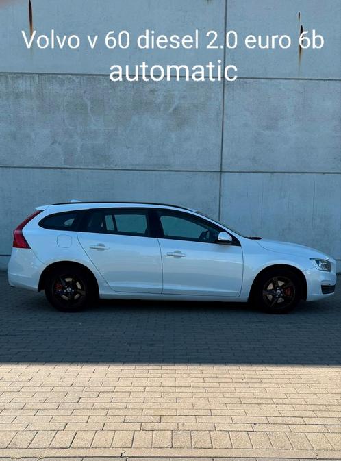 VOLVO V 60 DIESEL 2.0 AUTOMATIC, Auto's, Volvo, Bedrijf, Te koop, V60, Diesel, Euro 6, Automaat, Wit, Ophalen