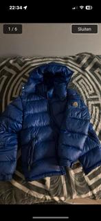 Moncler jas ( origineel ) maat xs, Ophalen, Zo goed als nieuw, Blauw, Moncler