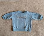 Kinderen - Trui - Sweater - Blauw - 68 - Zeeman - €1,50, Kinderen en Baby's, Babykleding | Maat 68, Gebruikt, Ophalen of Verzenden