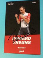wielerkaart 2023 team trek edward theuns signe, Verzenden, Zo goed als nieuw