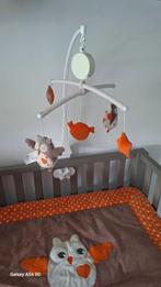 Babybed/box met uilenmuziekdoos, Kinderen en Baby's, Ophalen, Zo goed als nieuw