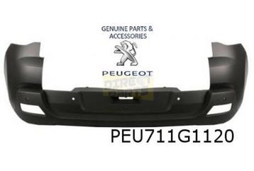 Peugeot	3008 (-1/14) achterbumper (zwart/primer) (bij PDC) O