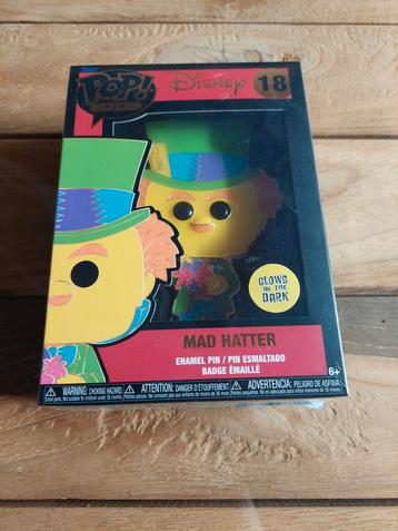 Funko Pop Pin Mad Hatter & Queen and King of hearts Disney beschikbaar voor biedingen