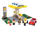 LEGO Town Jr. Gas Station 1256 Shell Petrol Pump TOP, Ophalen of Verzenden, Zo goed als nieuw, Complete set, Lego