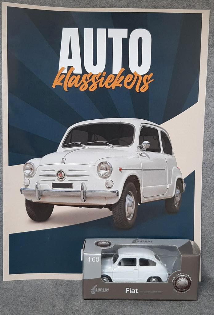 Welly 1/60, Fiat 600, nieuw, Hobby en Vrije tijd, Modelauto's | Overige schalen, Nieuw, Auto, Ophalen of Verzenden