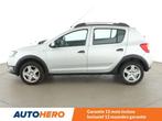 Dacia Sandero 0.9 TCe Stepway Prestige (bj 2014), Auto's, Voorwielaandrijving, Stof, Gebruikt, Zwart