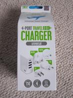 Chargeur de voyager (adaptateur) avec ports USB-A et C, Enlèvement ou Envoi, Neuf