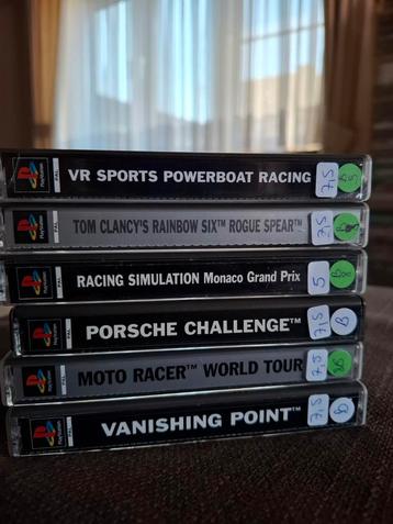 Lot PS1 games beschikbaar voor biedingen
